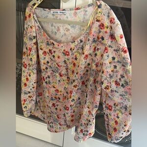Elegant Zara Floral Women's Top